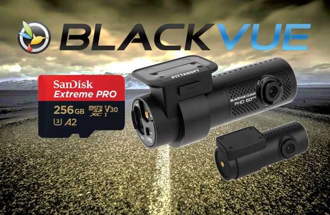 De dashcams van BlackVue zijn geweldige dashcams, zeker wanneer je een SanDisk Extreme Pro geheugenkaart gebruikt.